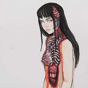 Lisa Laizure - Feeling Hollow (Watercolor, ink)