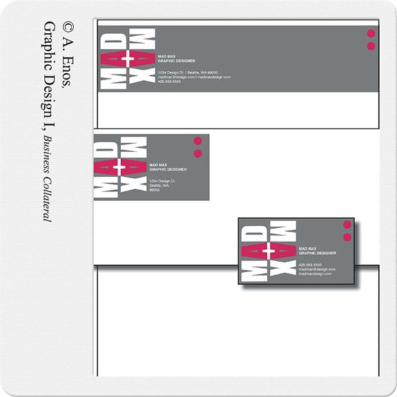 A. Enos, Graphic Design I A. Enos, Graphic Design I