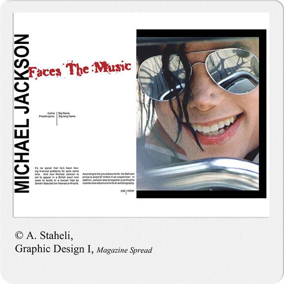 A. Staheli, Graphic Design I A. Staheli, Graphic Design I