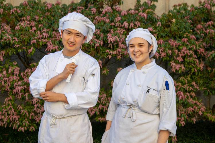 culinary arts students