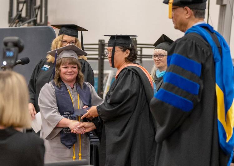 Jennifer Cunningham at 2023 Commencement