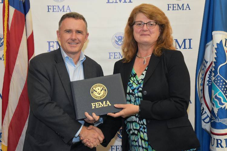FEMA graduate Jade Jeter-Hill