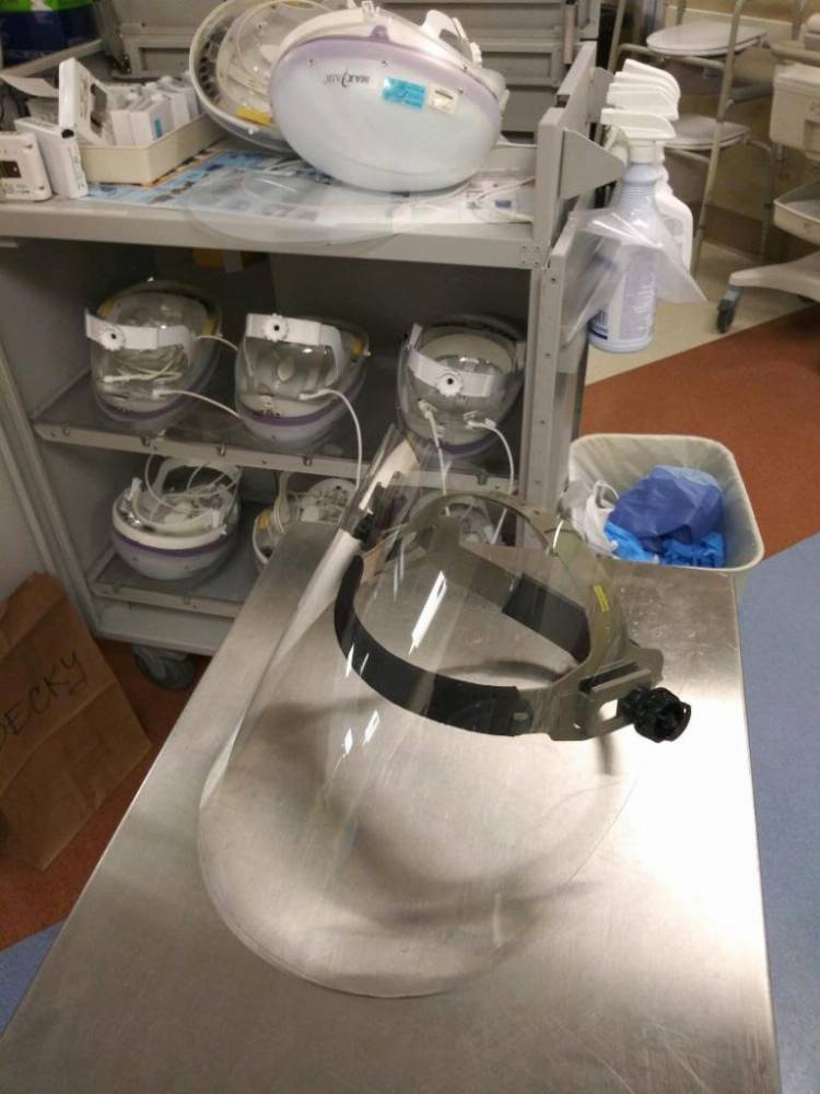 The ED19 Durable Face Shield was designed by a team at the college’s makerspace and is being piloted at two Washington state hospitals.