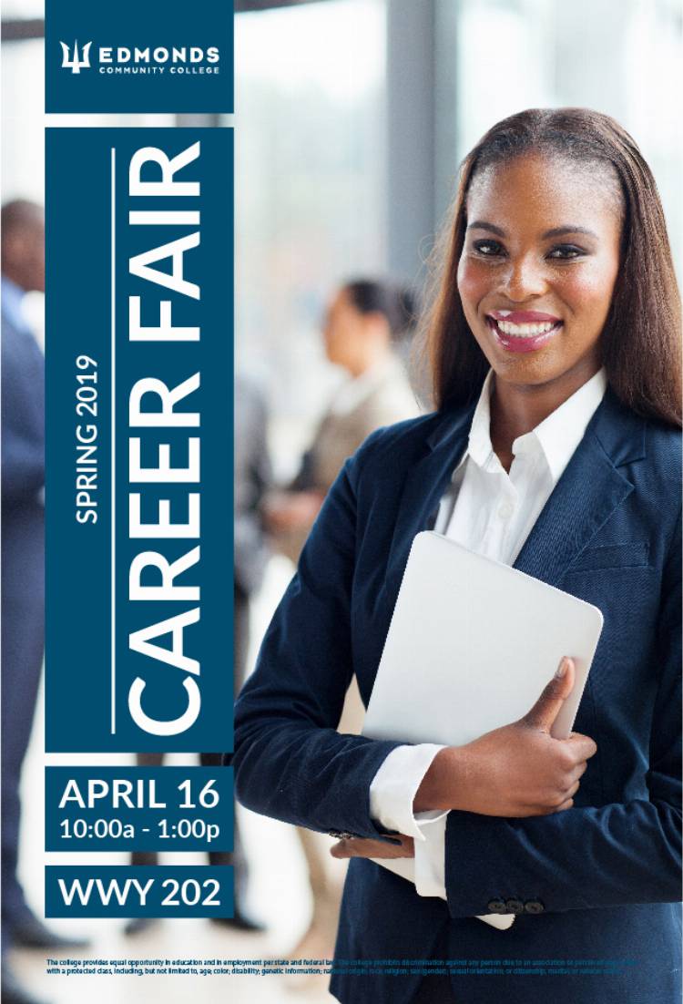 College Career Fair Poster