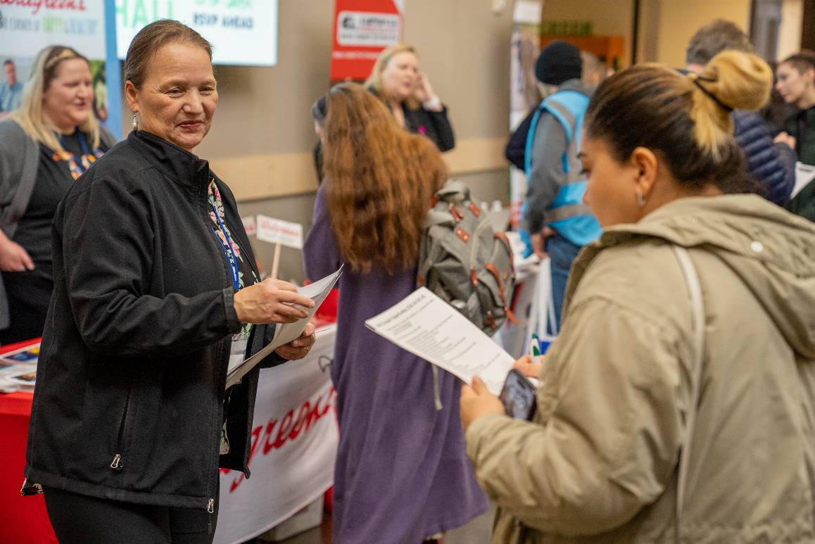 The resource fair for immigrants and refugees will be held on the campus of Edmonds College at Woodway Hall in room 202.