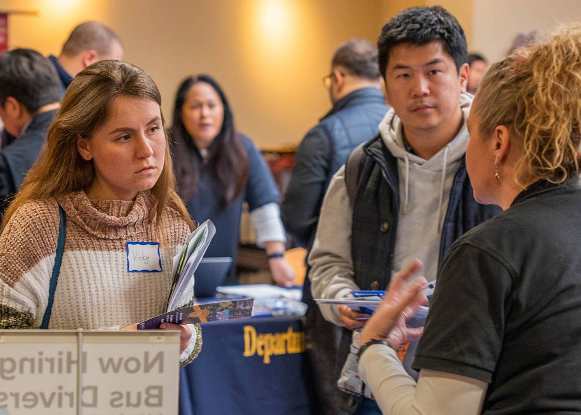 The Career Expo at Edmonds College will be held on May 10 at 10 a.m. in Mountlake Terrace Hall. (Photo Credit: Arutyun Sargsyan)