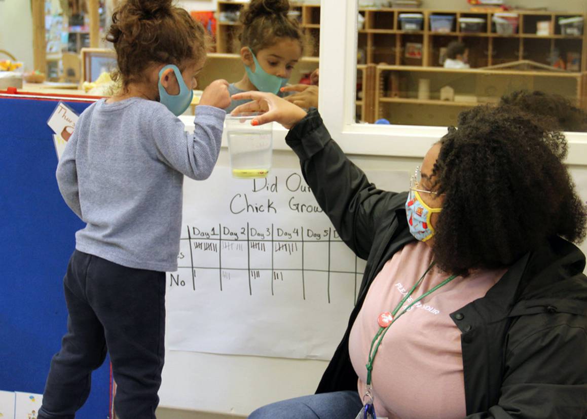 The Center for Families provides Edmonds students and employees on-campus childcare for children 3 months to 5 years old. (Photo Courtesy: Lisa Neumann)