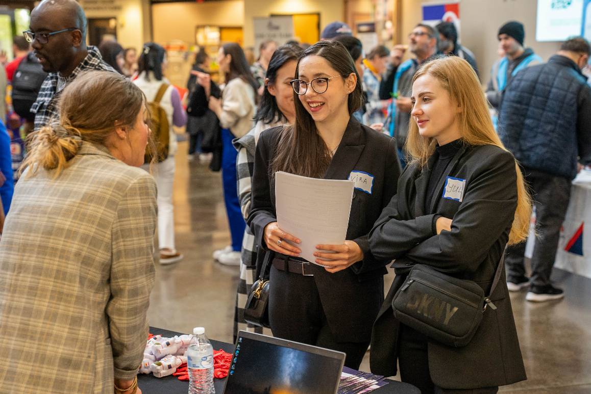 The Lynnwood Regional Job Fair will be held at Edmond College’s Seaview Hall Gymnasium from 4-7 p.m. on Wednesday, Mar. 27. (Arutyun Sargsyan / Edmonds College)
