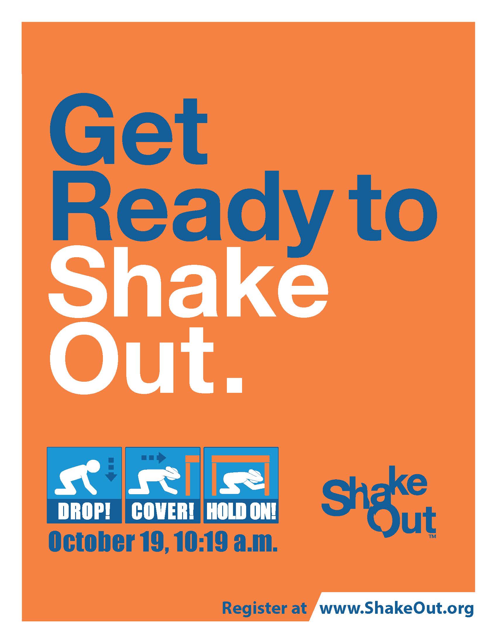 shakeout poster