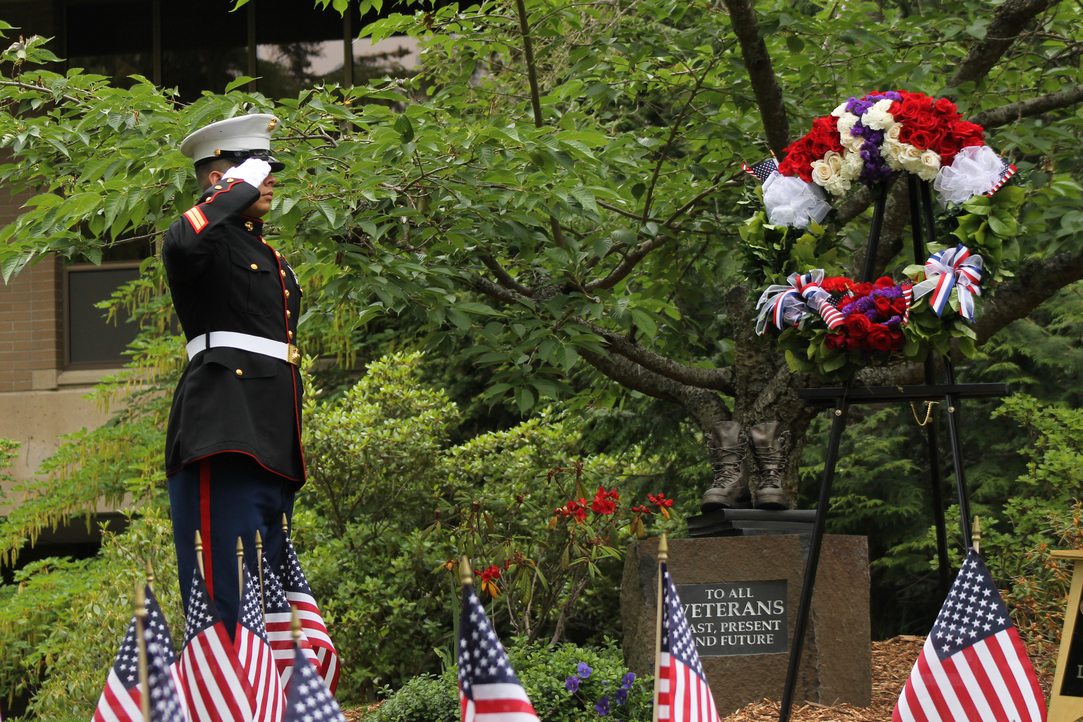 Memorial Day ceremony