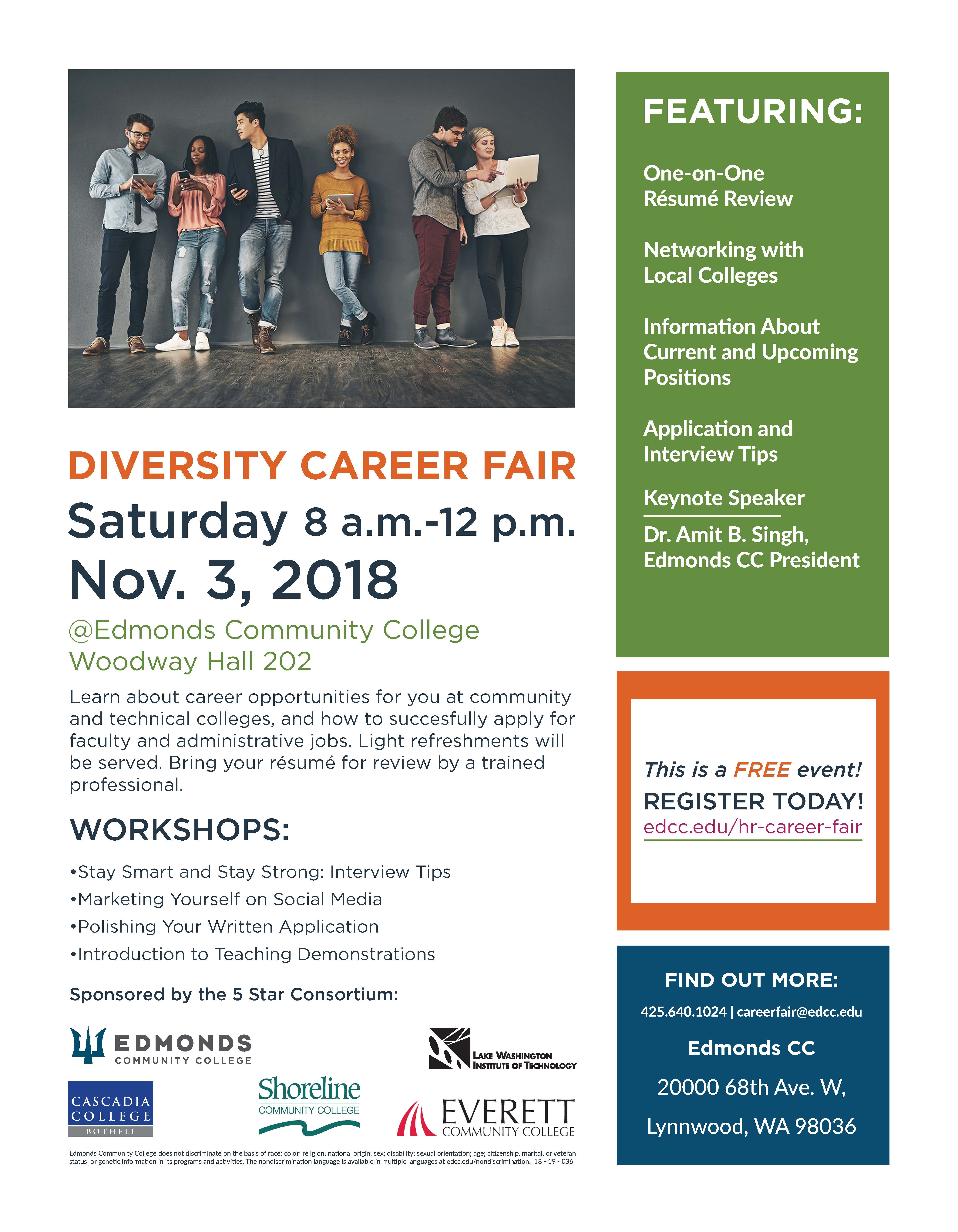 Career Fair flyer