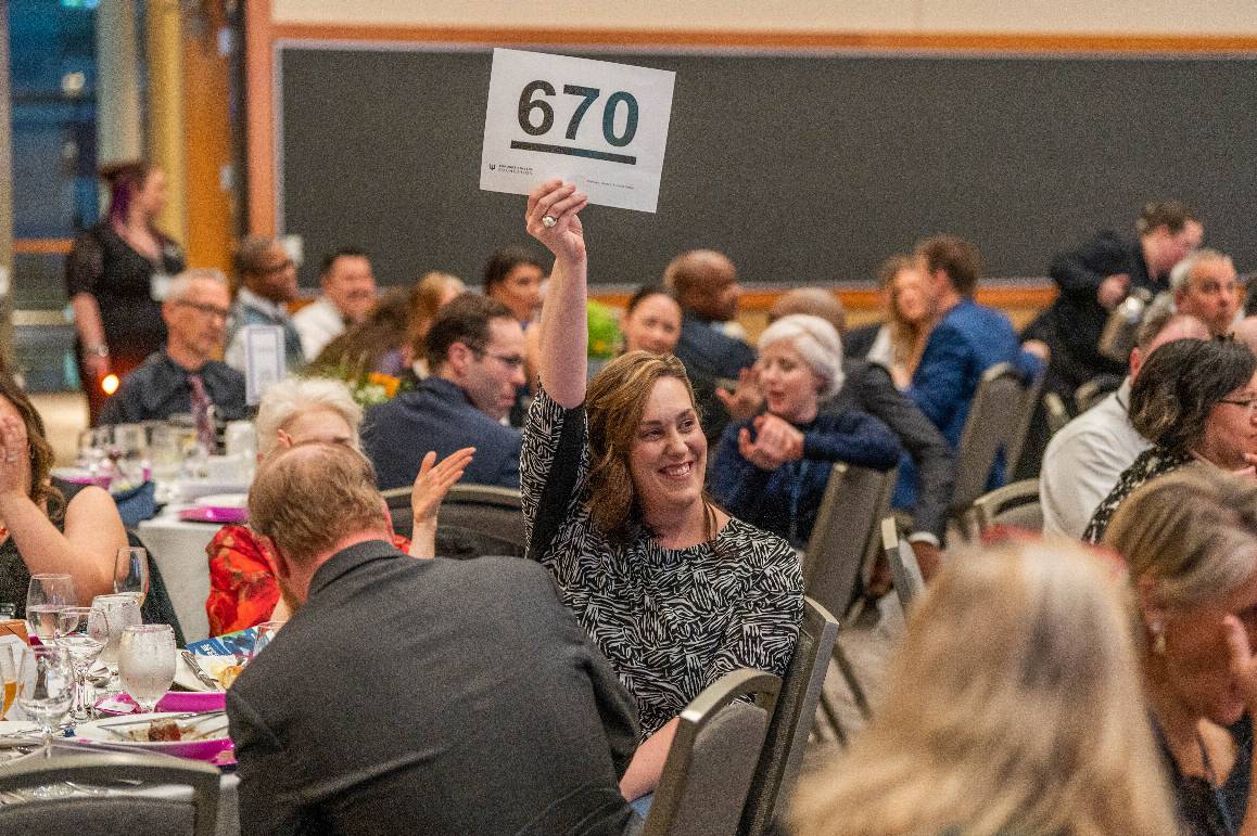 Guests were in a generous mood as they gathered to celebrate alums, current students, and the transformational power of education during the INSPIRE 2023 Benefit.