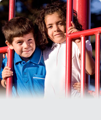 Kids on the playground