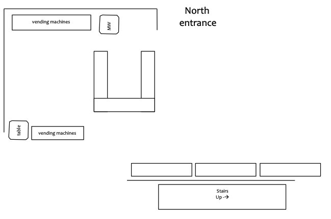Snohomish Hall vendor table placement layout