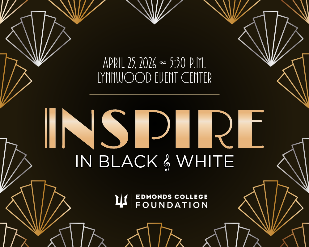 Inspire in Black & White Logo