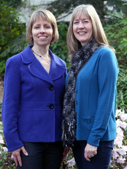 Kathleen Murphy, left, and Beth O’Donnell
