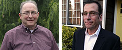 Andy Williams, left, and Elliot Stern