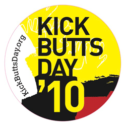 Kick Butts Day mark