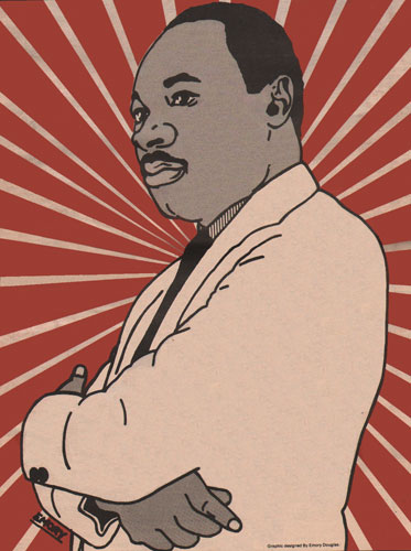 Martin Luther King Jr. by Emory Douglas