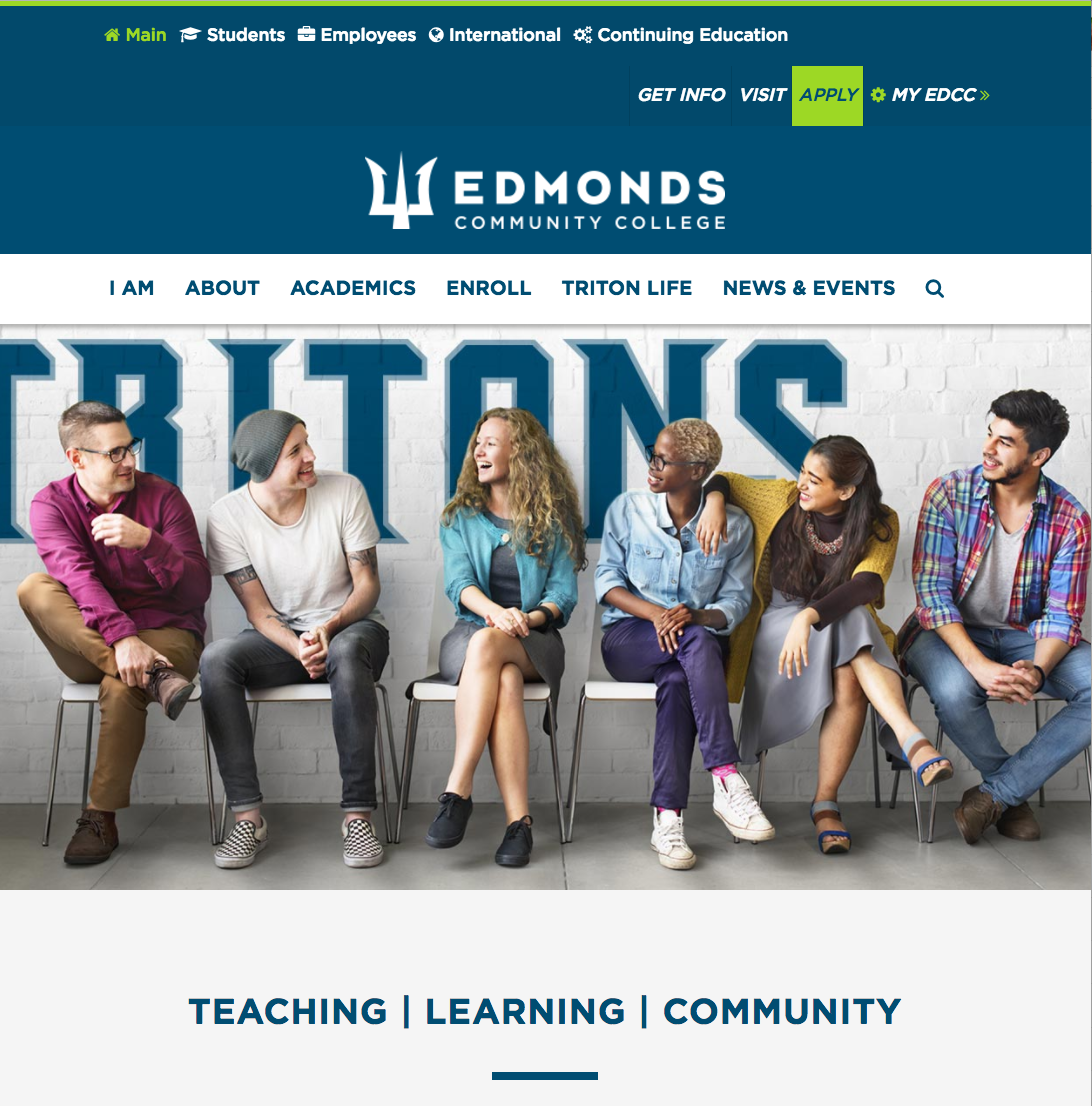 Edmonds CC web site