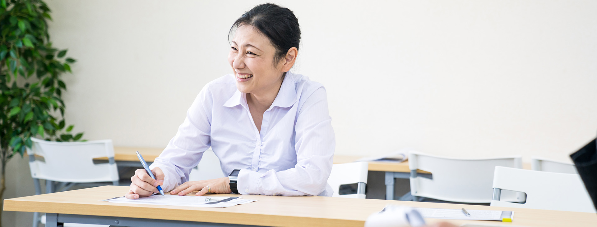 Woman in the office