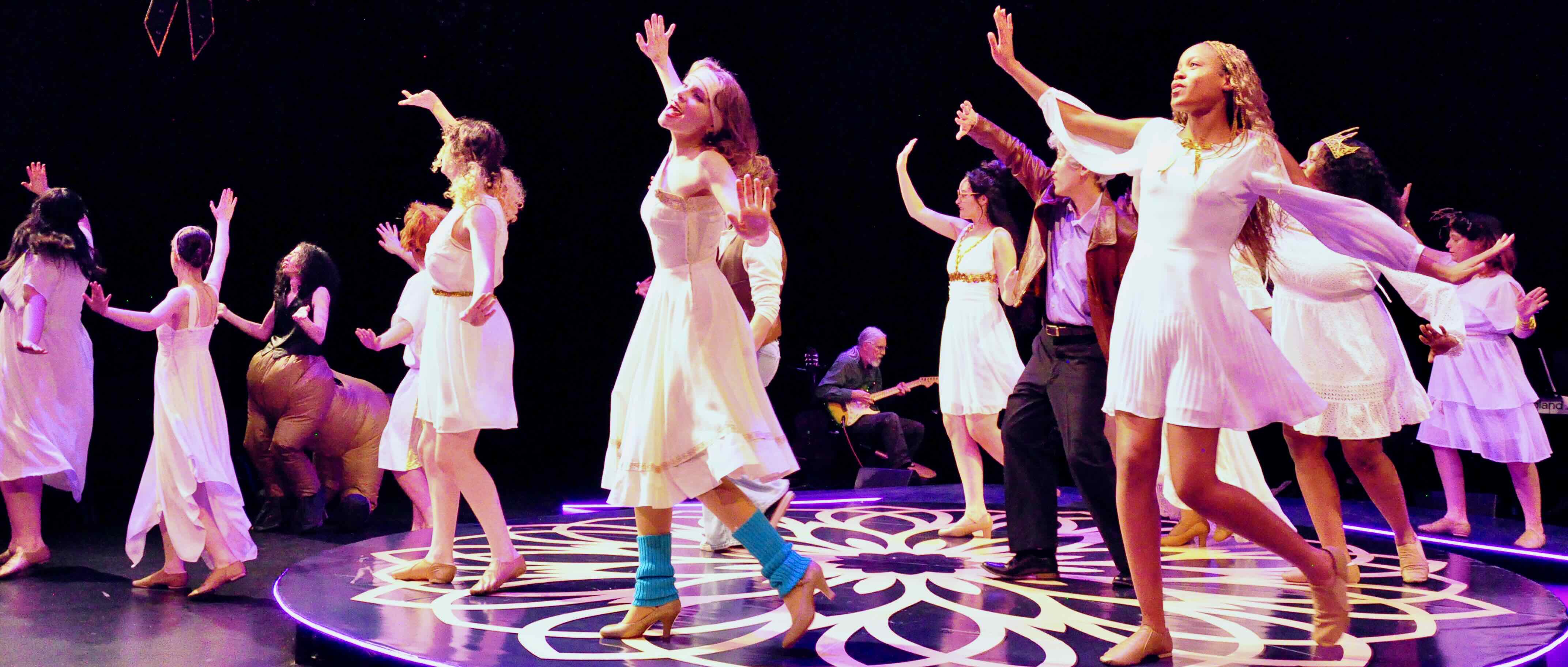 BBT's Production of Xanadu- big group dance number