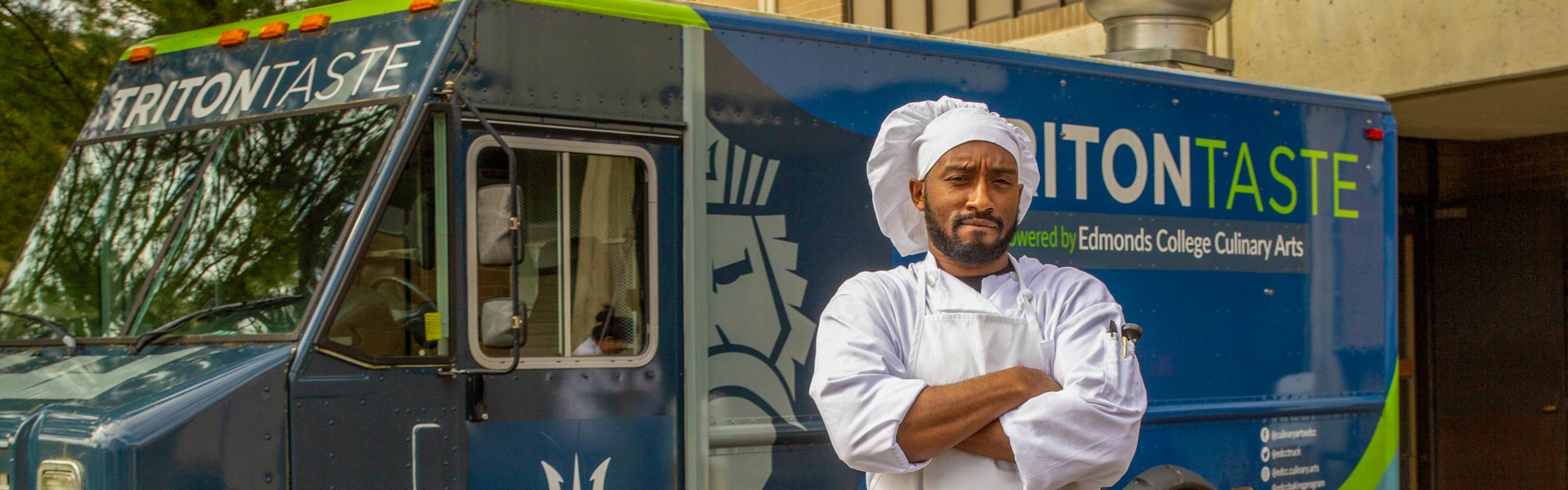 Culinary Student at the Food Truck