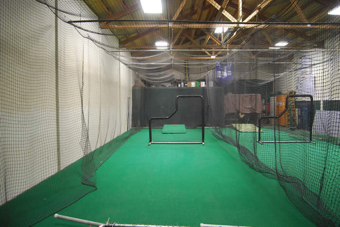 Indoor hitting facility
