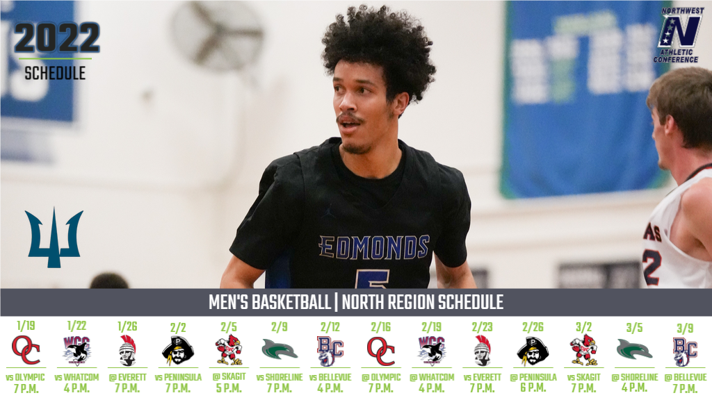 Men's Basketball 2022 Region schedule