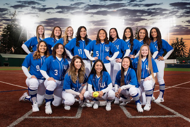 2018 Triton softball team