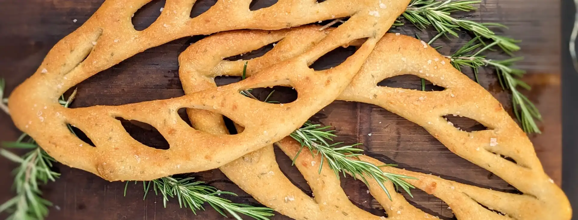 bread on the cutting board