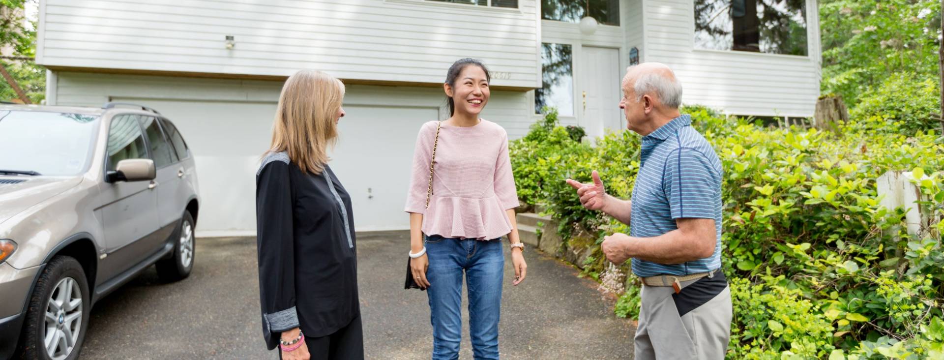 Student with a host family