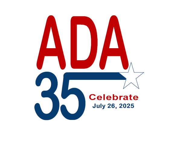 Logo #1 ADA 35 – Celebrate July 26, 2025.